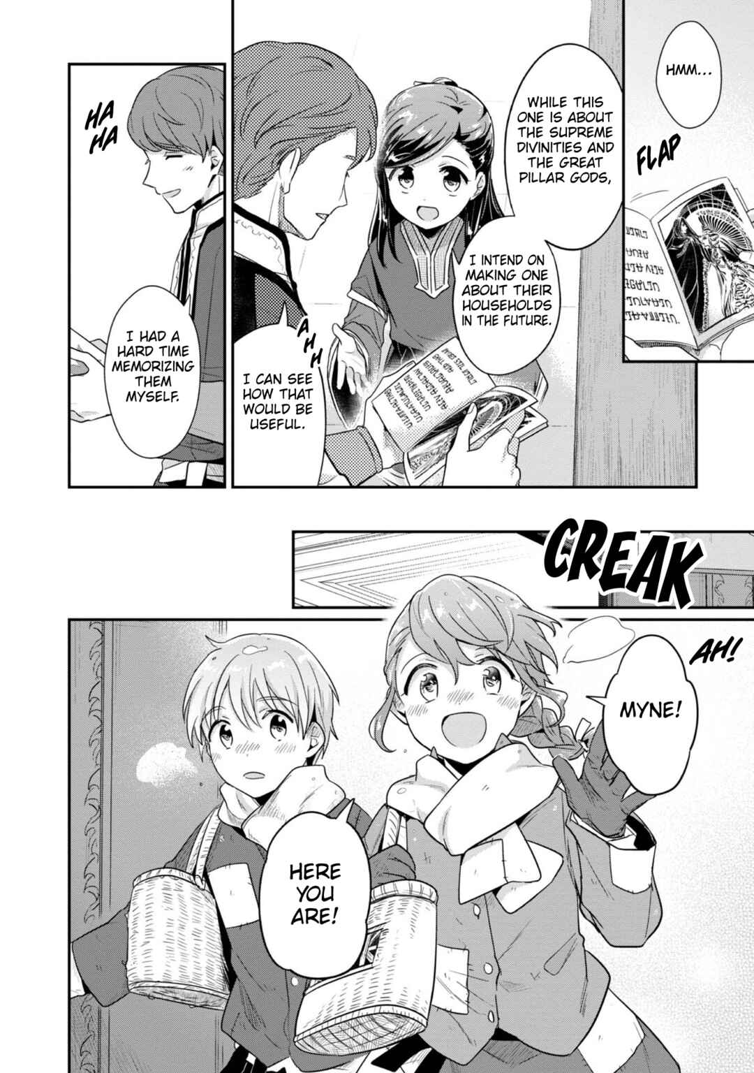 Page 7 Chapter 43 Honzuki no Gekokujou: Shisho ni Naru Tame ni wa Shudan o Erandeiraremasen—Dai 2-bu: Hon no Tamenara Miko ni Naru!