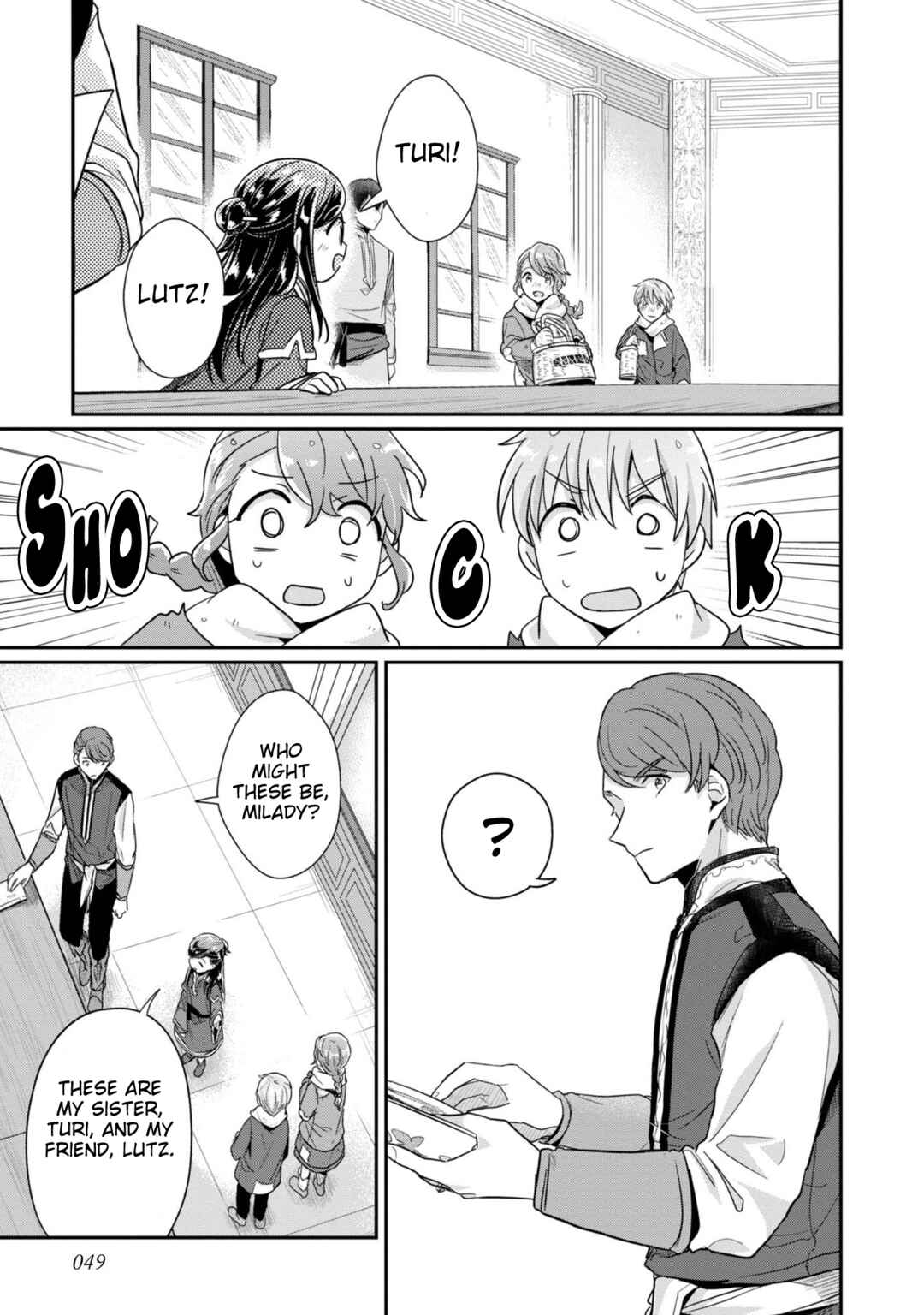 Page 8 Chapter 43 Honzuki no Gekokujou: Shisho ni Naru Tame ni wa Shudan o Erandeiraremasen—Dai 2-bu: Hon no Tamenara Miko ni Naru!