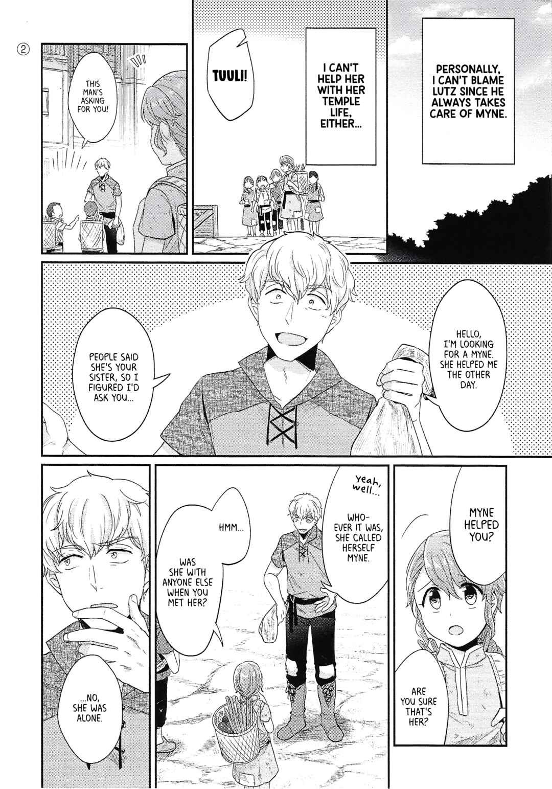 Page 2 Chapter 4.6 Honzuki no Gekokujou: Shisho ni Naru Tame ni wa Shudan o Erandeiraremasen—Dai 2-bu: Hon no Tamenara Miko ni Naru!