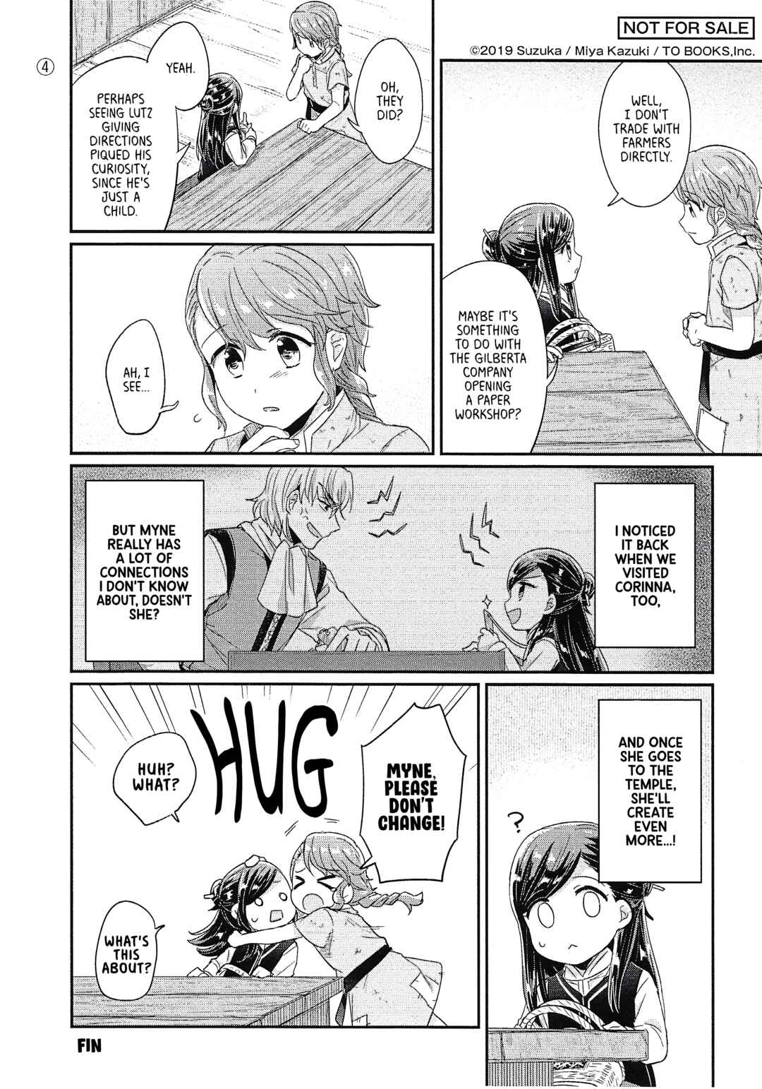 Page 4 Chapter 4.6 Honzuki no Gekokujou: Shisho ni Naru Tame ni wa Shudan o Erandeiraremasen—Dai 2-bu: Hon no Tamenara Miko ni Naru!