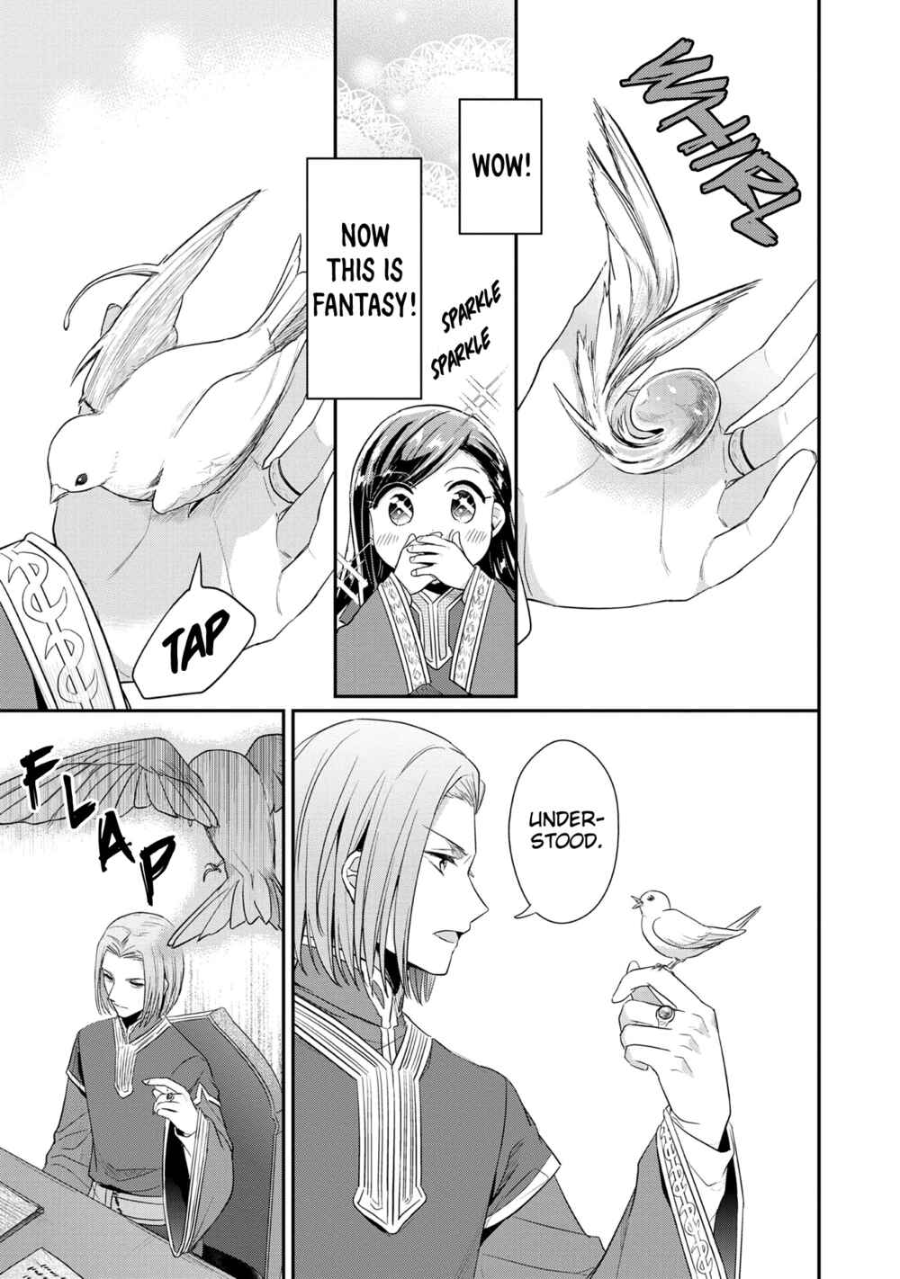 Page 25 Chapter 33 Honzuki no Gekokujou: Shisho ni Naru Tame ni wa Shudan o Erandeiraremasen—Dai 2-bu: Hon no Tamenara Miko ni Naru!