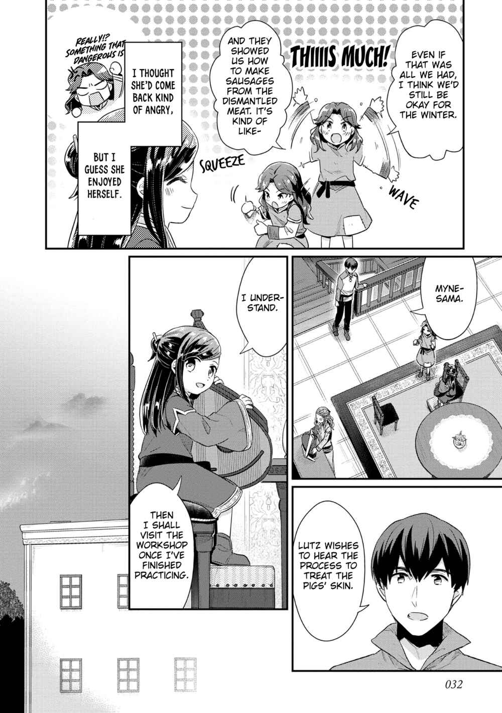 Page 3 Chapter 33 Honzuki no Gekokujou: Shisho ni Naru Tame ni wa Shudan o Erandeiraremasen—Dai 2-bu: Hon no Tamenara Miko ni Naru!