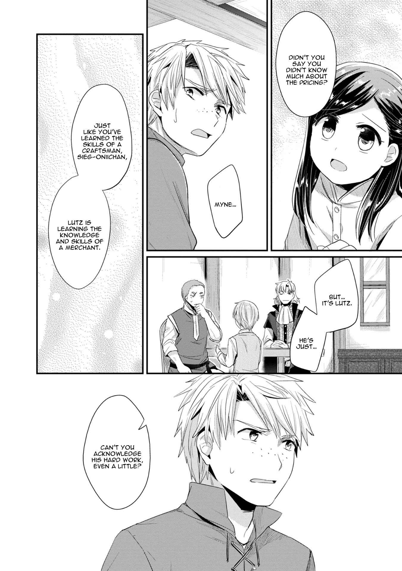 Page 27 Chapter 12 Honzuki no Gekokujou: Shisho ni Naru Tame ni wa Shudan o Erandeiraremasen—Dai 2-bu: Hon no Tamenara Miko ni Naru!