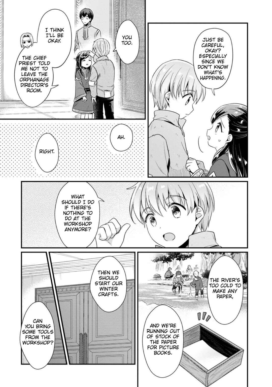 Page 18 Chapter 41 Honzuki no Gekokujou: Shisho ni Naru Tame ni wa Shudan o Erandeiraremasen—Dai 2-bu: Hon no Tamenara Miko ni Naru!