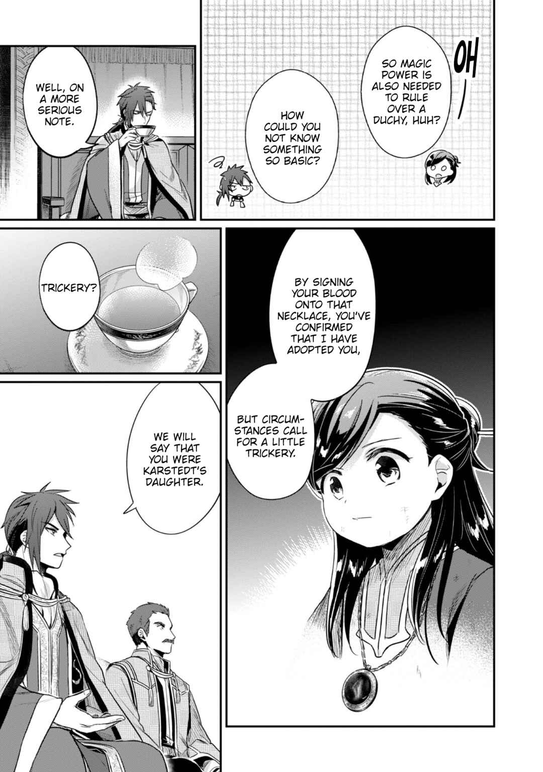 Page 16 Chapter 62 Honzuki no Gekokujou: Shisho ni Naru Tame ni wa Shudan o Erandeiraremasen—Dai 2-bu: Hon no Tamenara Miko ni Naru!