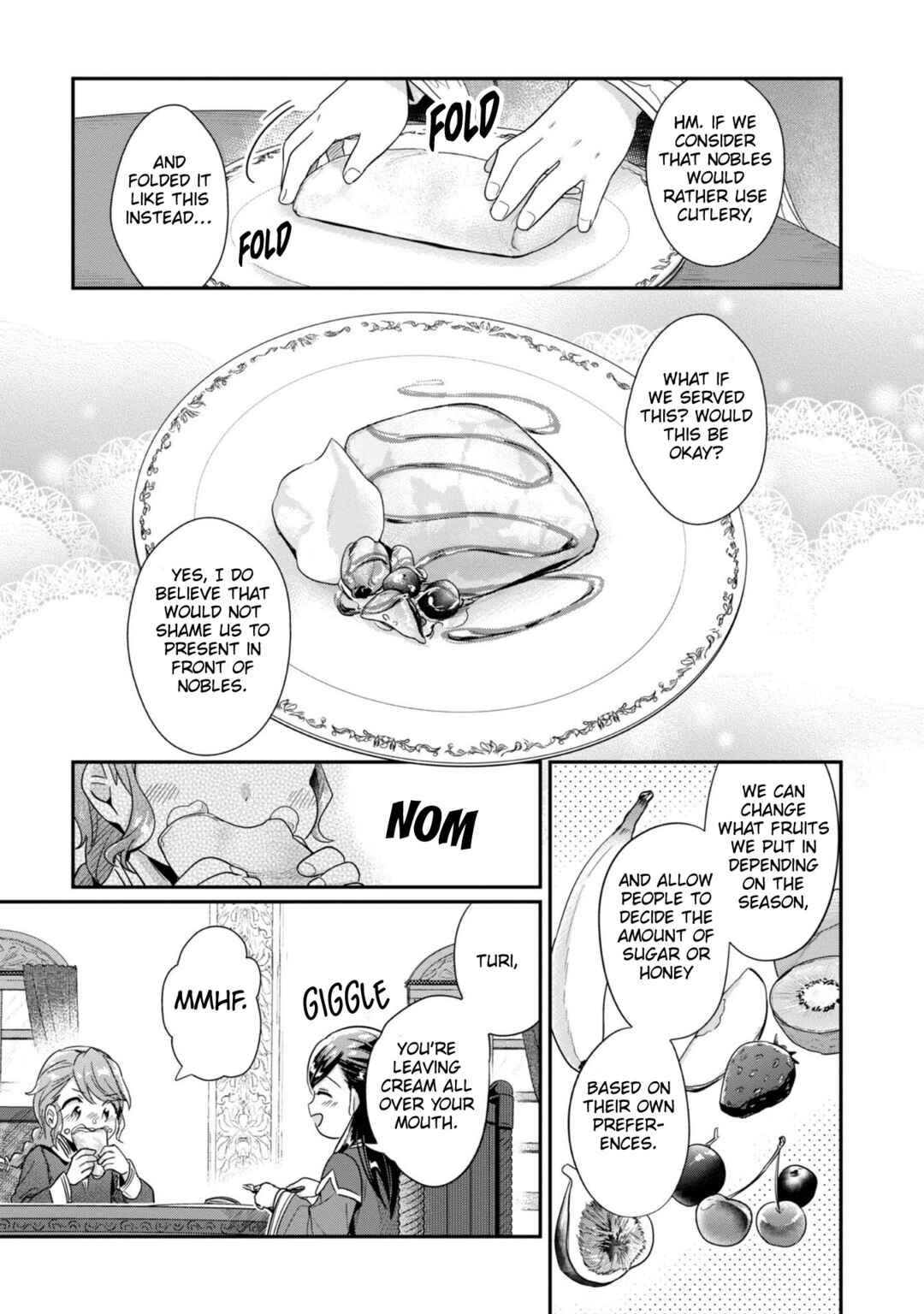 Page 4 Chapter 45.5 Honzuki no Gekokujou: Shisho ni Naru Tame ni wa Shudan o Erandeiraremasen—Dai 2-bu: Hon no Tamenara Miko ni Naru!