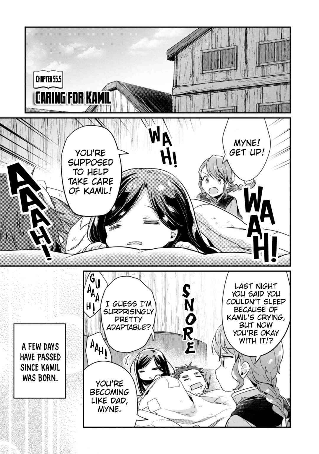 Page 2 Chapter 55.5 Honzuki no Gekokujou: Shisho ni Naru Tame ni wa Shudan o Erandeiraremasen—Dai 2-bu: Hon no Tamenara Miko ni Naru!