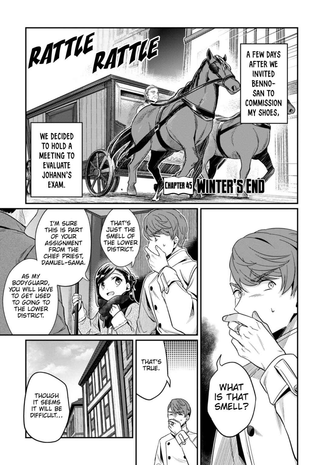Page 2 Chapter 45 Honzuki no Gekokujou: Shisho ni Naru Tame ni wa Shudan o Erandeiraremasen—Dai 2-bu: Hon no Tamenara Miko ni Naru!