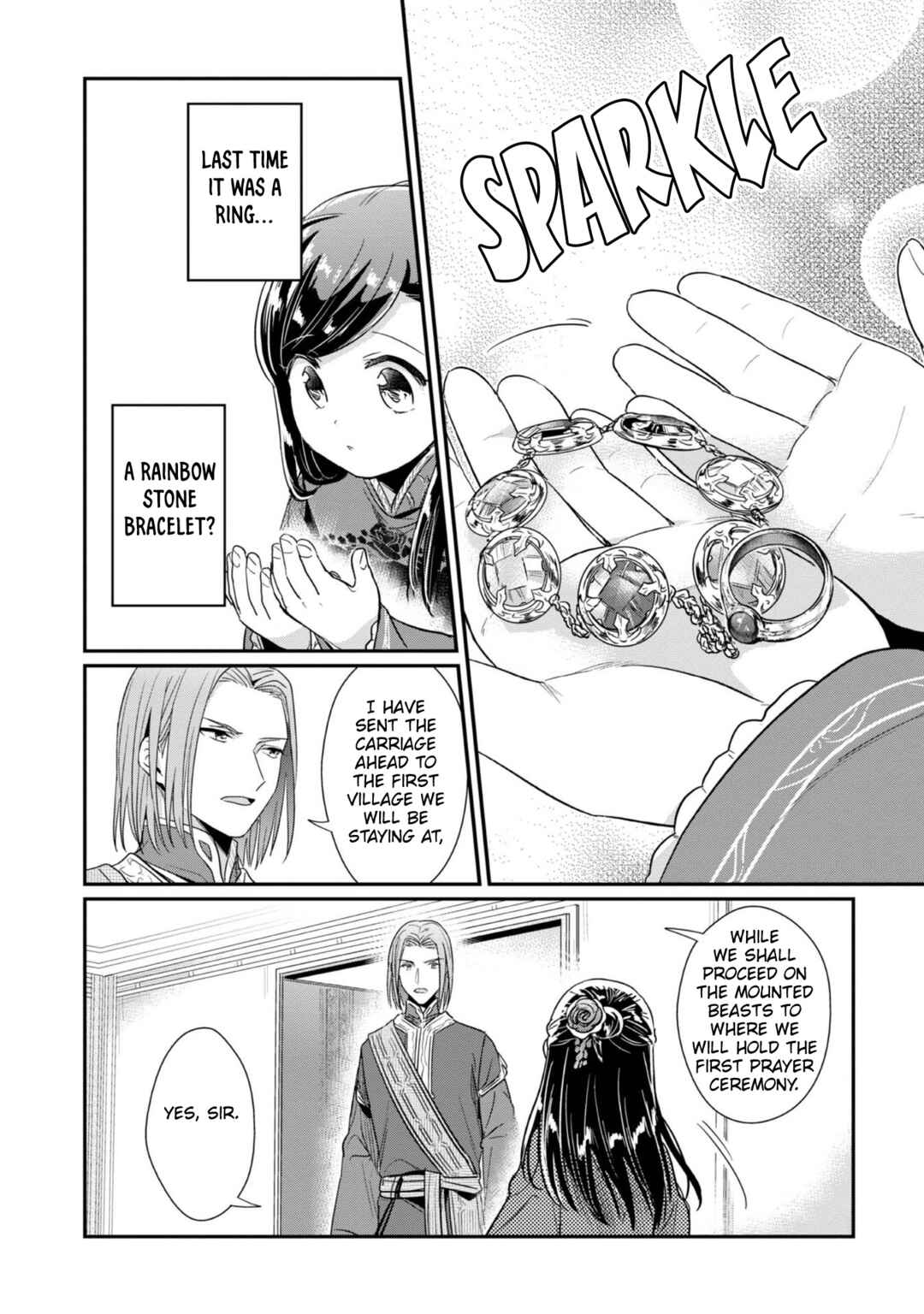 Page 38 Chapter 45 Honzuki no Gekokujou: Shisho ni Naru Tame ni wa Shudan o Erandeiraremasen—Dai 2-bu: Hon no Tamenara Miko ni Naru!