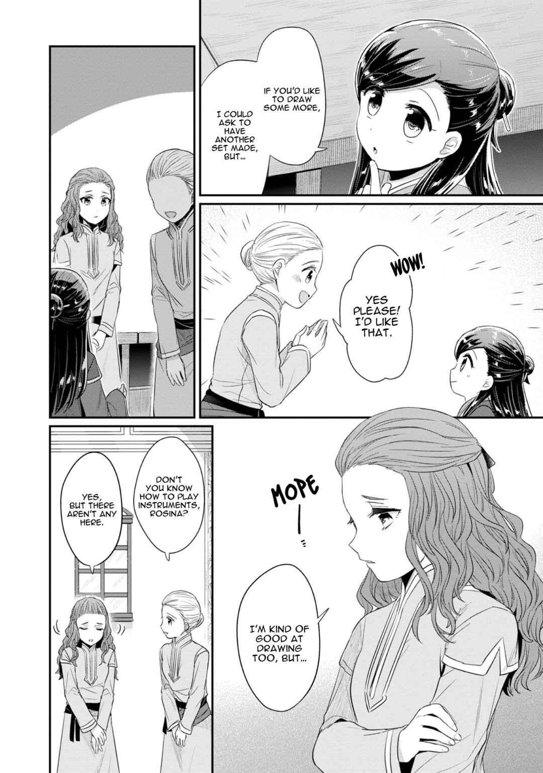 Page 21 Chapter 14 Honzuki no Gekokujou: Shisho ni Naru Tame ni wa Shudan o Erandeiraremasen—Dai 2-bu: Hon no Tamenara Miko ni Naru!