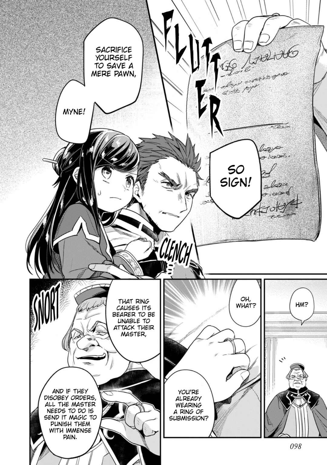 Page 8 Chapter 59 Honzuki no Gekokujou: Shisho ni Naru Tame ni wa Shudan o Erandeiraremasen—Dai 2-bu: Hon no Tamenara Miko ni Naru!