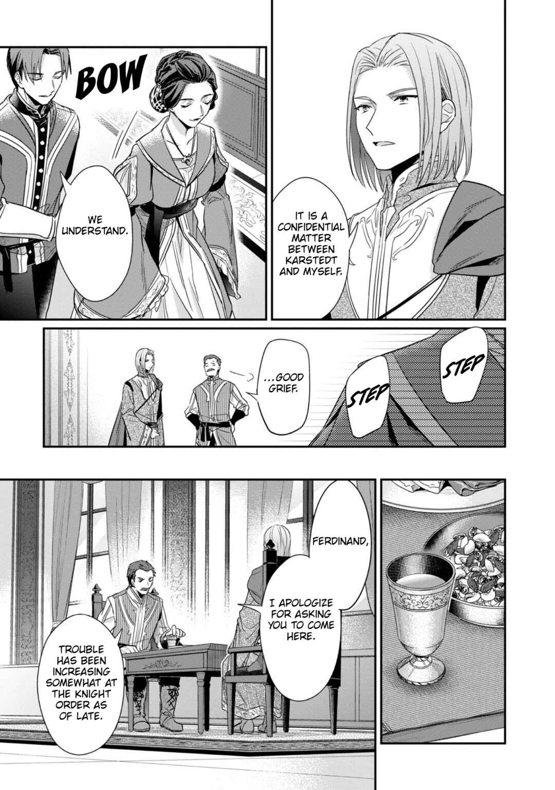 Page 4 Chapter 41.5 Honzuki no Gekokujou: Shisho ni Naru Tame ni wa Shudan o Erandeiraremasen—Dai 2-bu: Hon no Tamenara Miko ni Naru!
