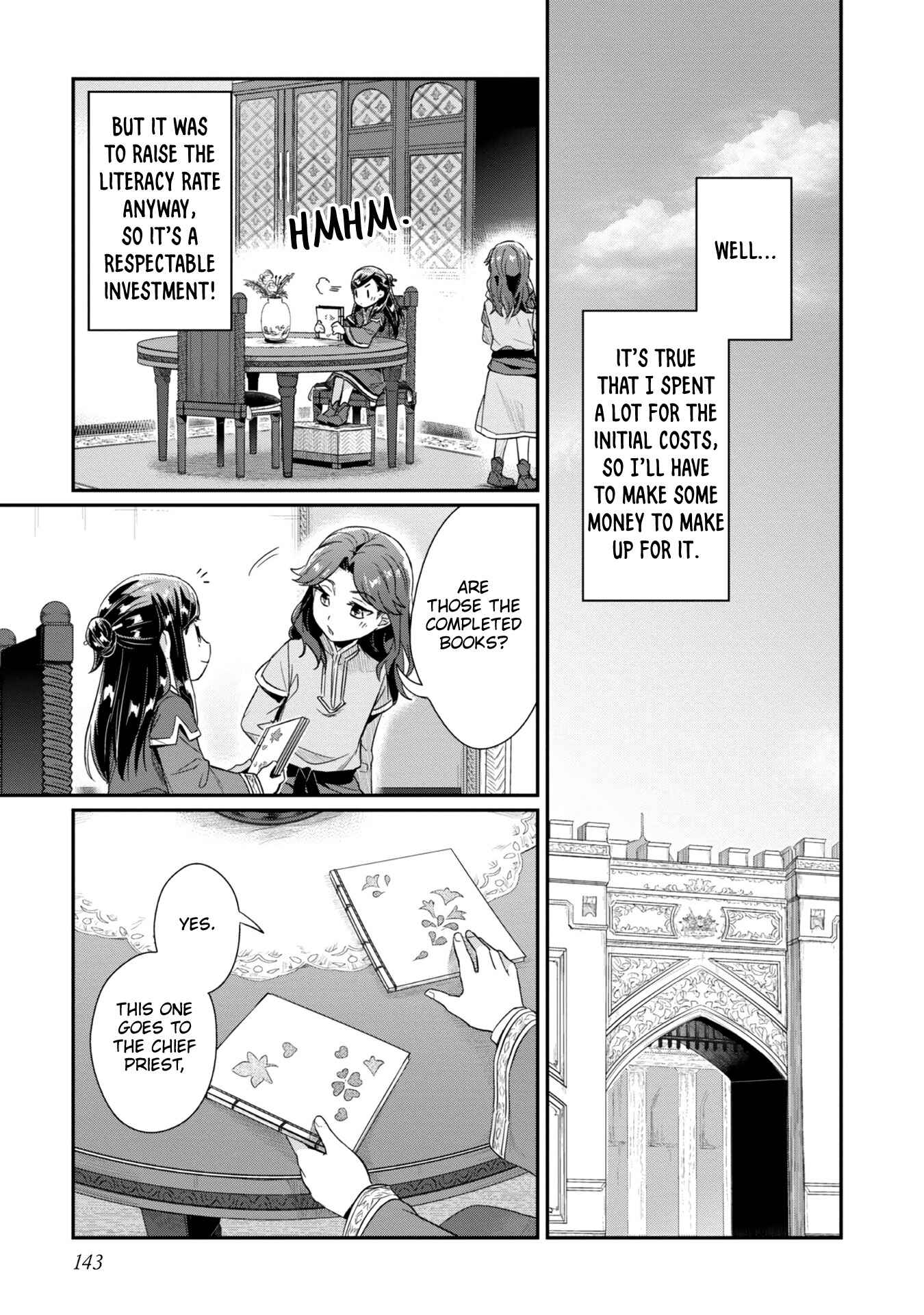 Page 6 Chapter 31 Honzuki no Gekokujou: Shisho ni Naru Tame ni wa Shudan o Erandeiraremasen—Dai 2-bu: Hon no Tamenara Miko ni Naru!
