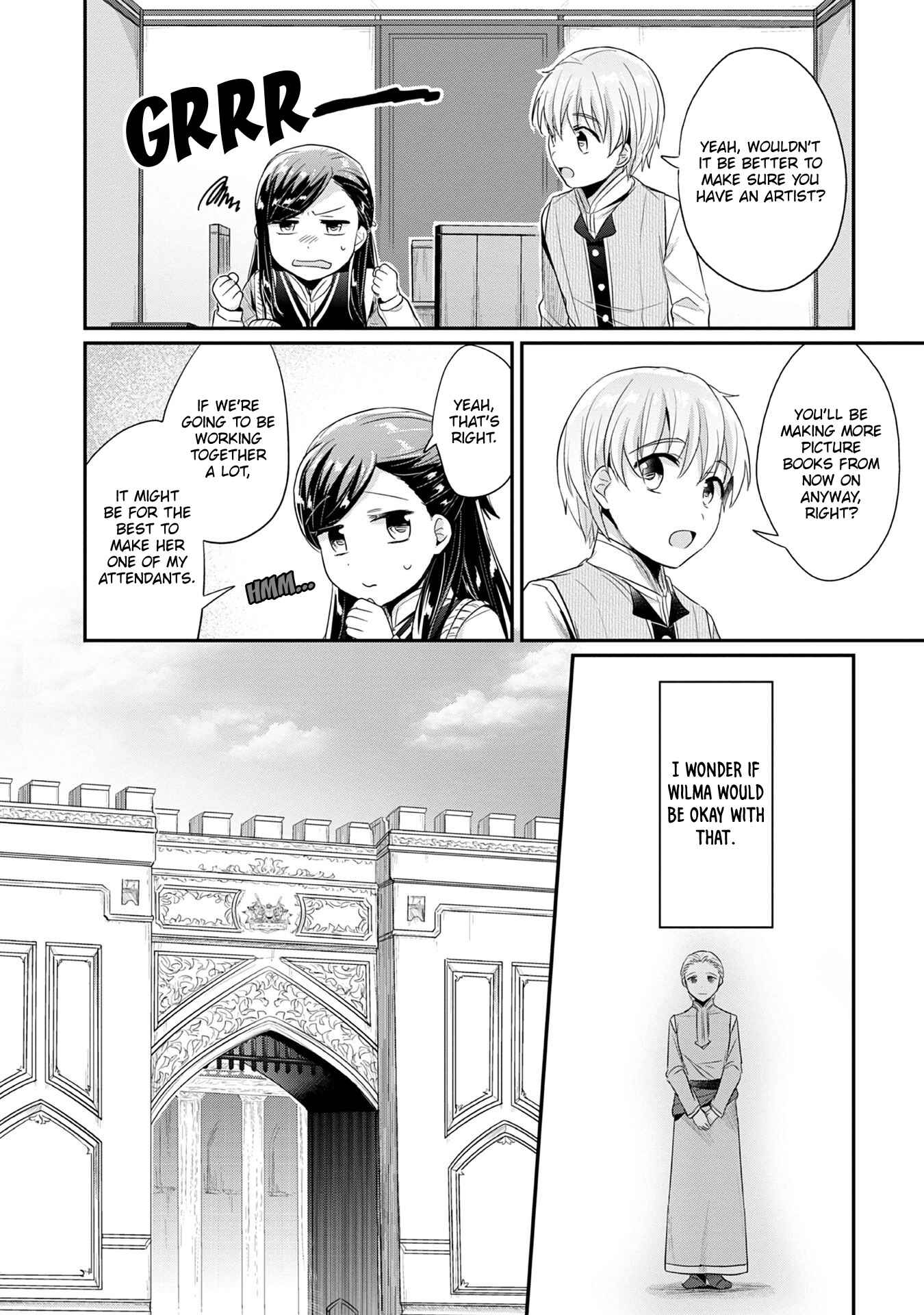 Page 9 Chapter 19 Honzuki no Gekokujou: Shisho ni Naru Tame ni wa Shudan o Erandeiraremasen—Dai 2-bu: Hon no Tamenara Miko ni Naru!