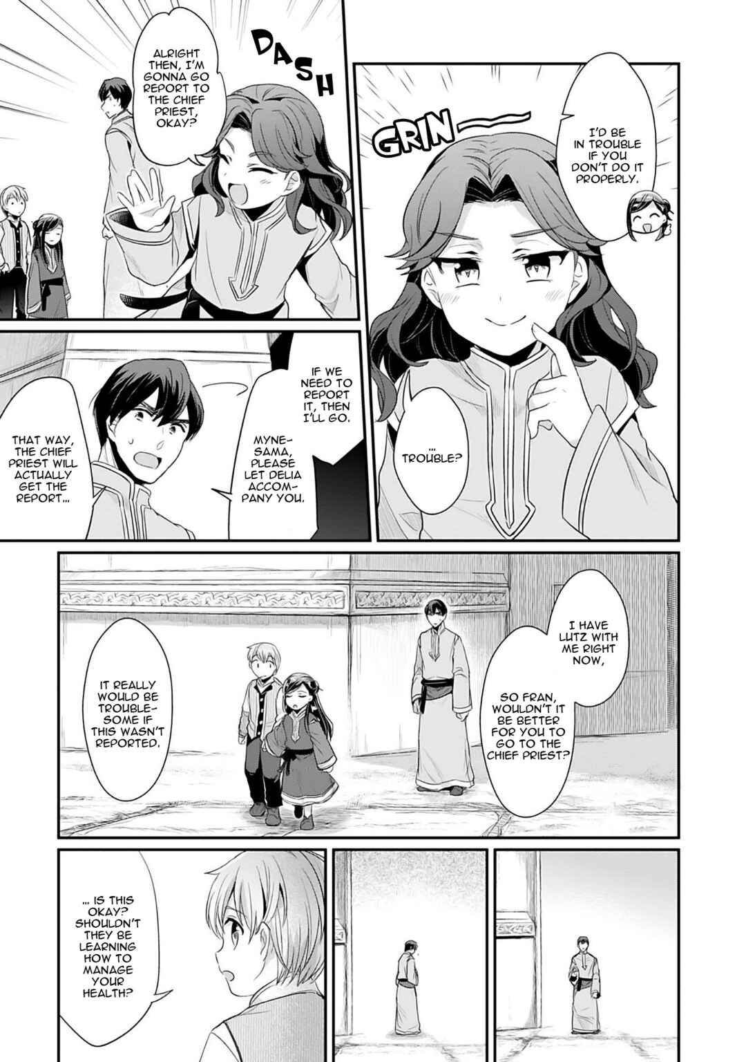 Page 46 Chapter 1 Honzuki no Gekokujou: Shisho ni Naru Tame ni wa Shudan o Erandeiraremasen—Dai 2-bu: Hon no Tamenara Miko ni Naru!