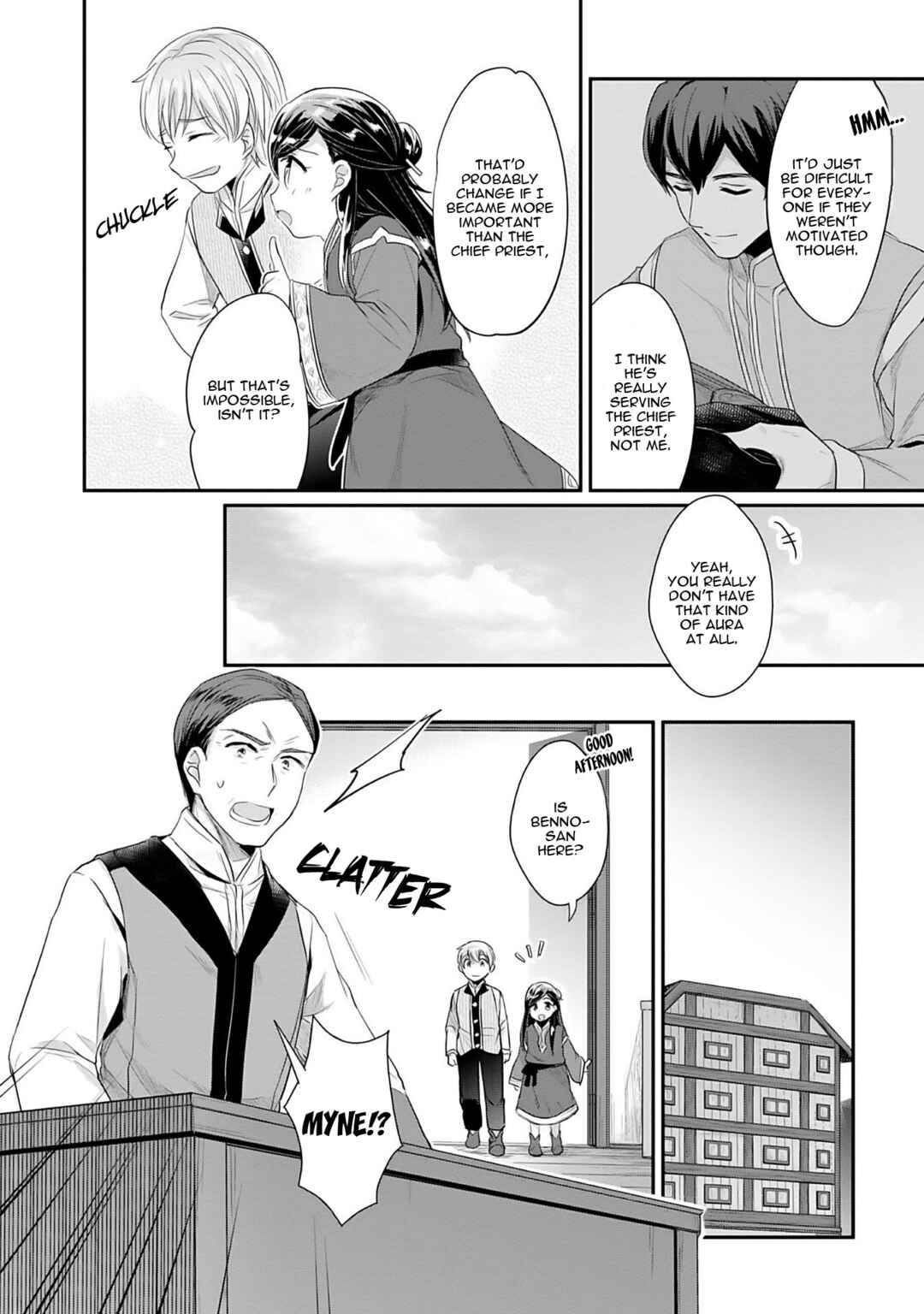 Page 47 Chapter 1 Honzuki no Gekokujou: Shisho ni Naru Tame ni wa Shudan o Erandeiraremasen—Dai 2-bu: Hon no Tamenara Miko ni Naru!