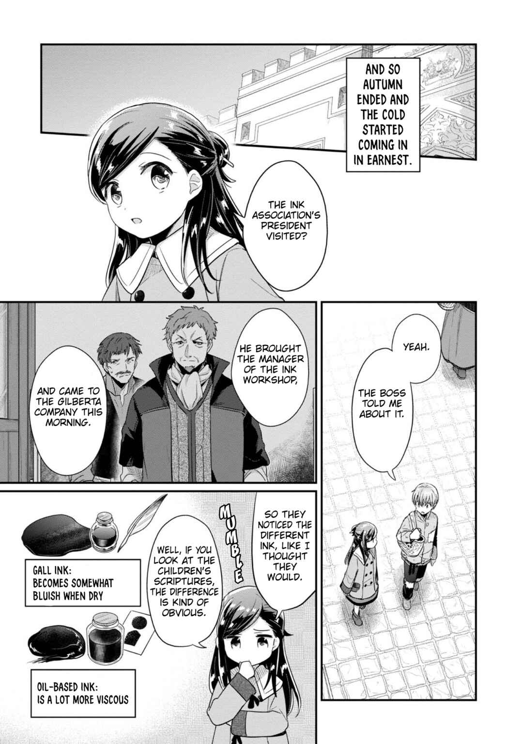 Page 12 Chapter 40 Honzuki no Gekokujou: Shisho ni Naru Tame ni wa Shudan o Erandeiraremasen—Dai 2-bu: Hon no Tamenara Miko ni Naru!