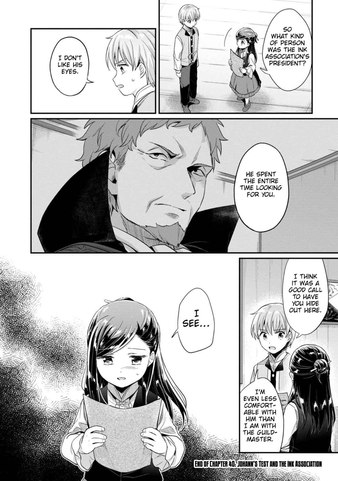 Page 19 Chapter 40 Honzuki no Gekokujou: Shisho ni Naru Tame ni wa Shudan o Erandeiraremasen—Dai 2-bu: Hon no Tamenara Miko ni Naru!