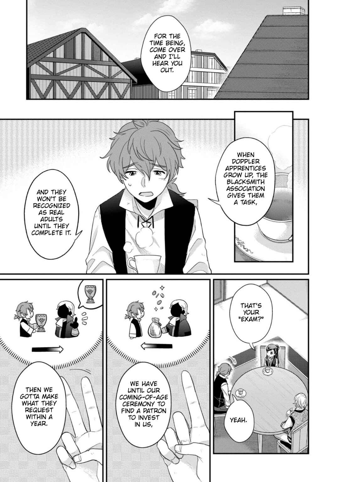 Page 4 Chapter 40 Honzuki no Gekokujou: Shisho ni Naru Tame ni wa Shudan o Erandeiraremasen—Dai 2-bu: Hon no Tamenara Miko ni Naru!