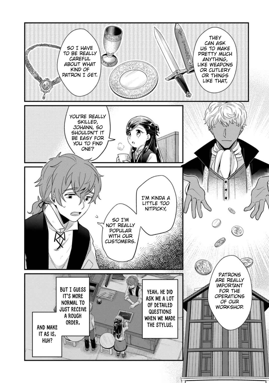 Page 5 Chapter 40 Honzuki no Gekokujou: Shisho ni Naru Tame ni wa Shudan o Erandeiraremasen—Dai 2-bu: Hon no Tamenara Miko ni Naru!