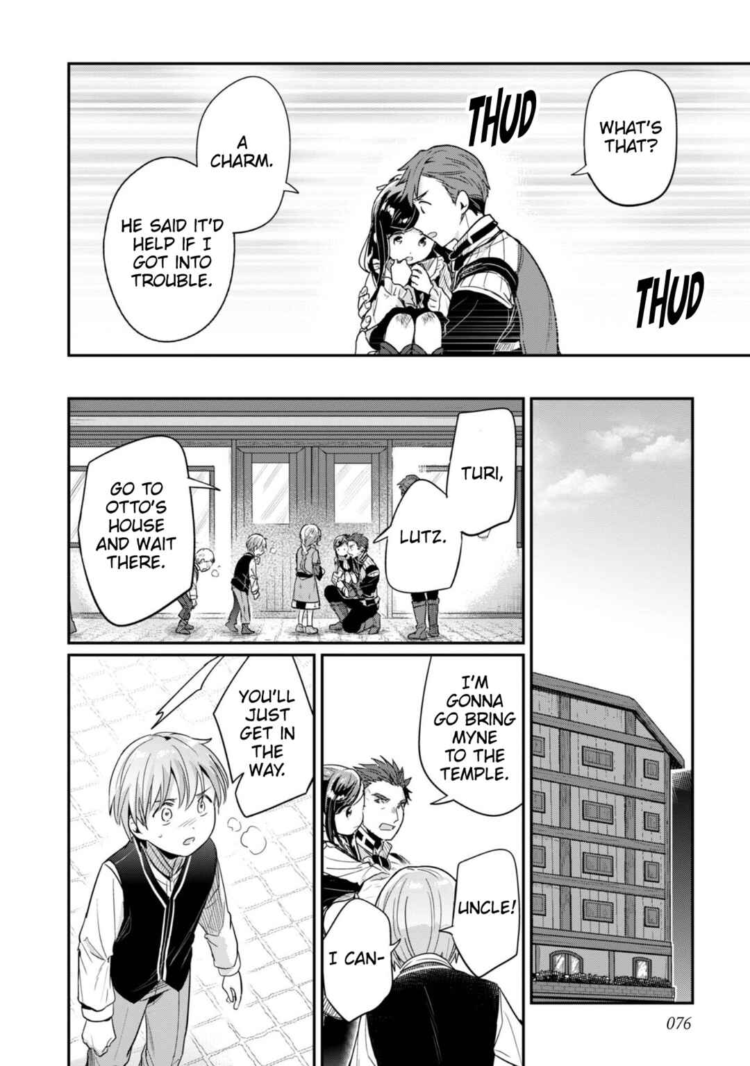 Page 15 Chapter 58 Honzuki no Gekokujou: Shisho ni Naru Tame ni wa Shudan o Erandeiraremasen—Dai 2-bu: Hon no Tamenara Miko ni Naru!