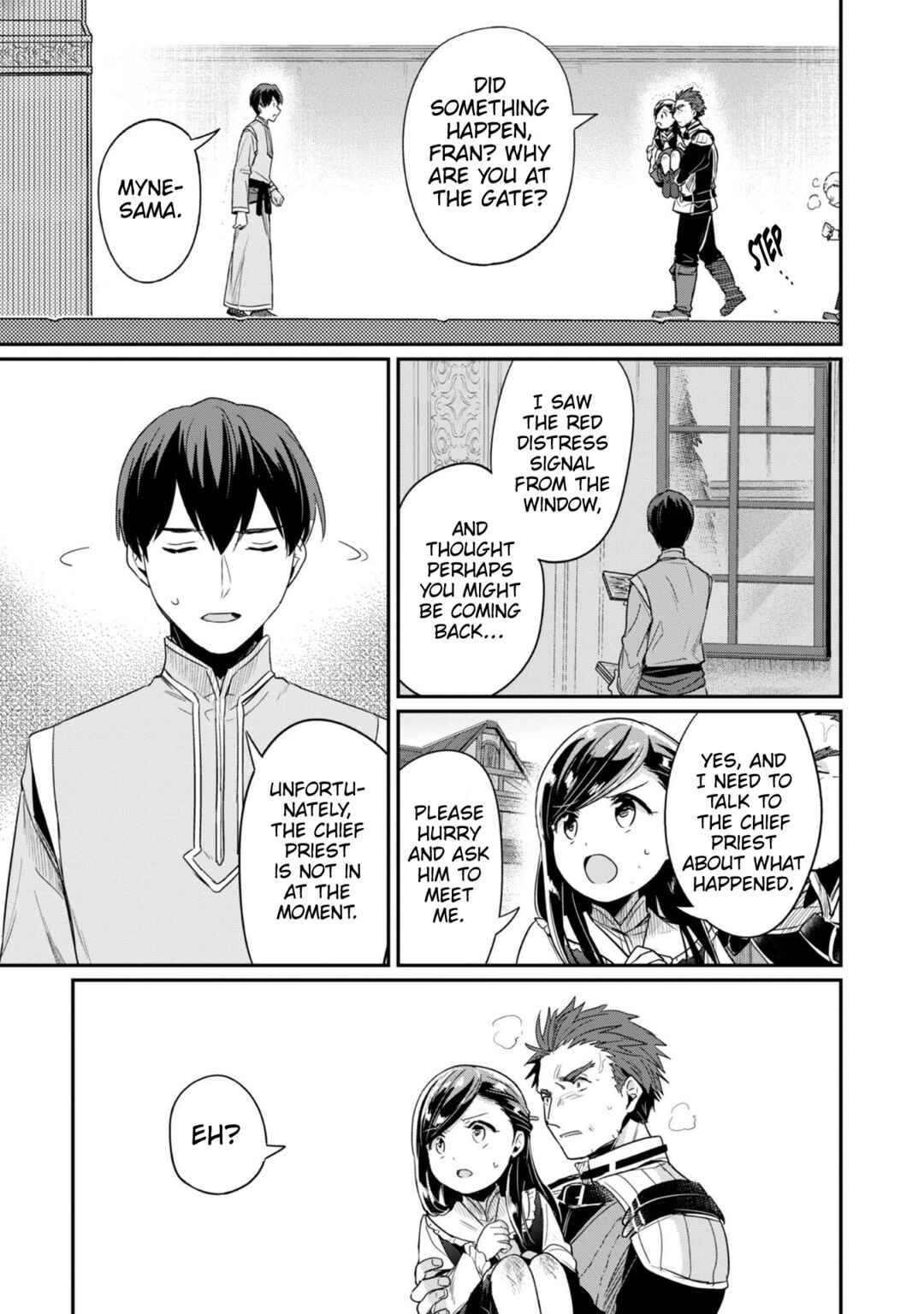 Page 18 Chapter 58 Honzuki no Gekokujou: Shisho ni Naru Tame ni wa Shudan o Erandeiraremasen—Dai 2-bu: Hon no Tamenara Miko ni Naru!