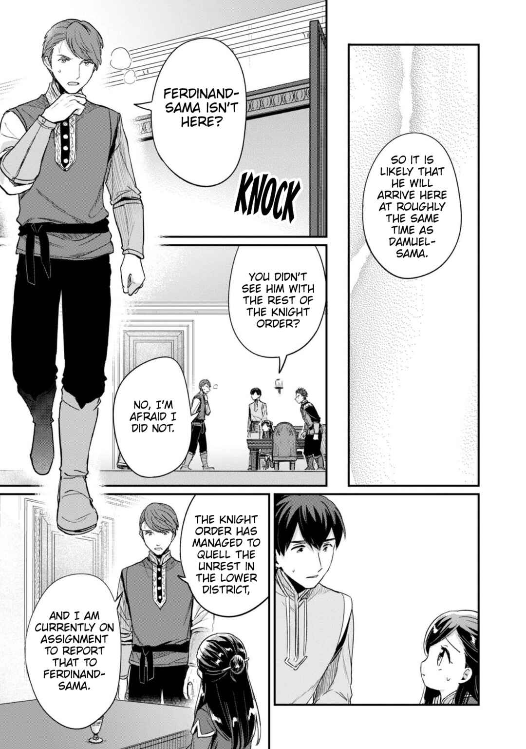 Page 22 Chapter 58 Honzuki no Gekokujou: Shisho ni Naru Tame ni wa Shudan o Erandeiraremasen—Dai 2-bu: Hon no Tamenara Miko ni Naru!