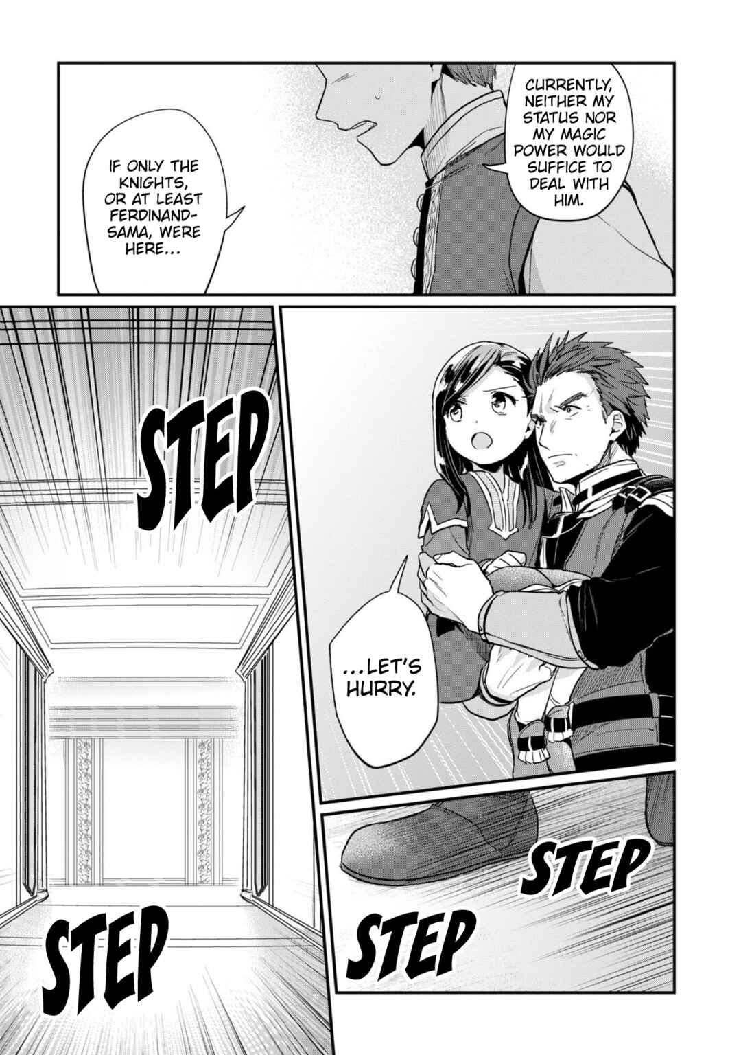 Page 28 Chapter 58 Honzuki no Gekokujou: Shisho ni Naru Tame ni wa Shudan o Erandeiraremasen—Dai 2-bu: Hon no Tamenara Miko ni Naru!