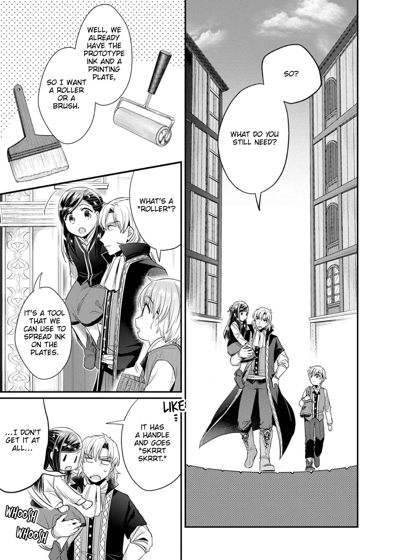 Page 6 Chapter 25 Honzuki no Gekokujou: Shisho ni Naru Tame ni wa Shudan o Erandeiraremasen—Dai 2-bu: Hon no Tamenara Miko ni Naru!