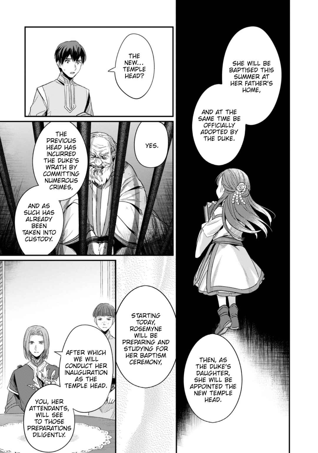 Page 27 Chapter 64 Honzuki no Gekokujou: Shisho ni Naru Tame ni wa Shudan o Erandeiraremasen—Dai 2-bu: Hon no Tamenara Miko ni Naru!