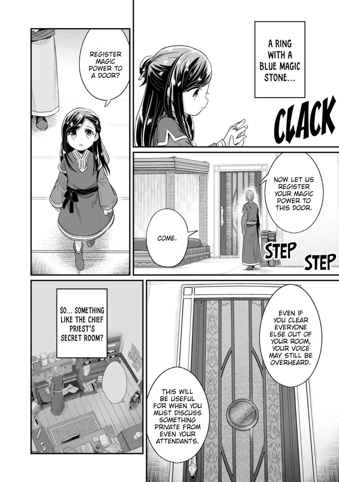 Page 32 Chapter 64 Honzuki no Gekokujou: Shisho ni Naru Tame ni wa Shudan o Erandeiraremasen—Dai 2-bu: Hon no Tamenara Miko ni Naru!