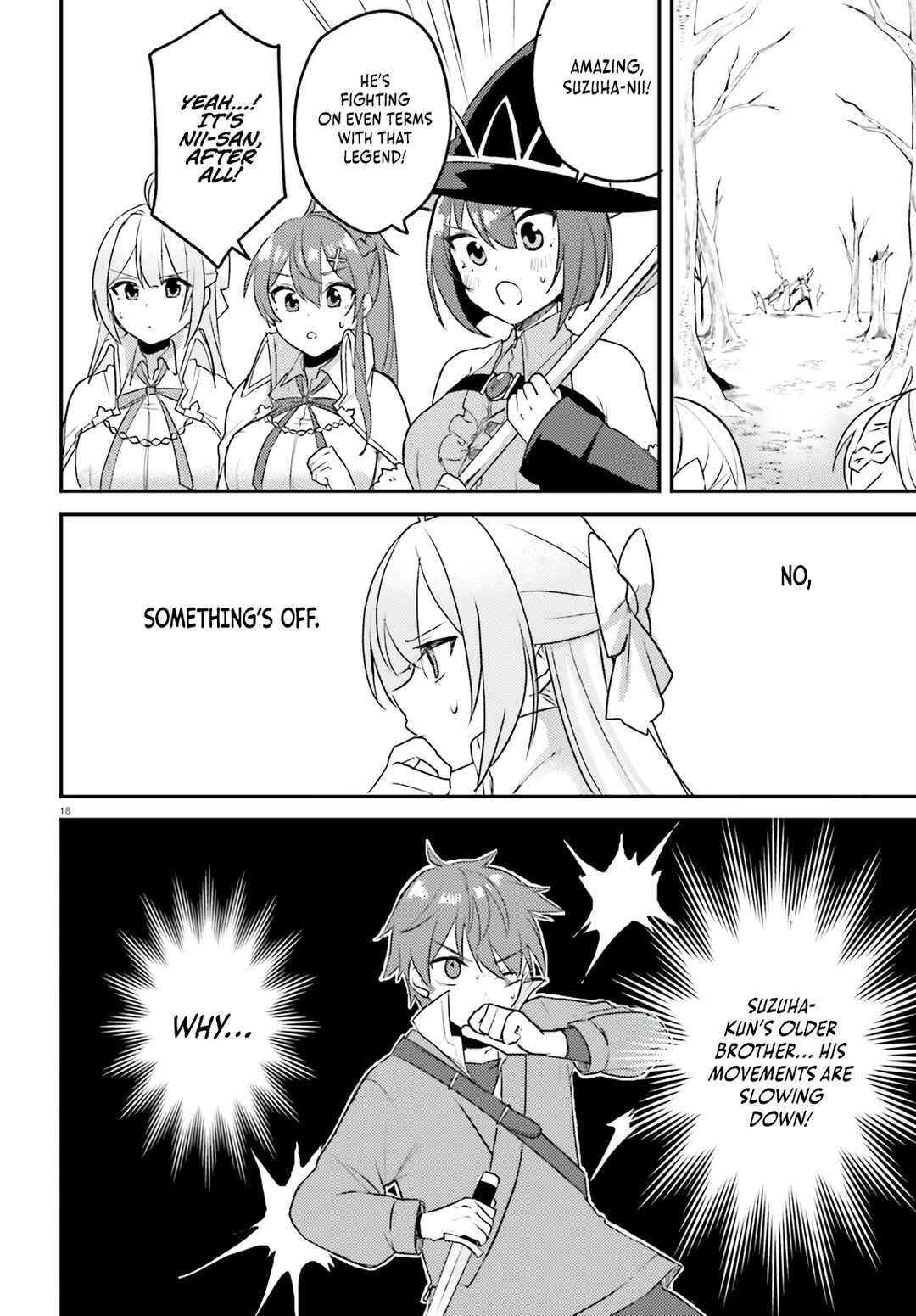 Page 19 Chapter 4 Imouto ga Onna Kishi Gakuen ni Nyuugaku Shitara Naze ka Kyuukoku no Eiyuu ni narimashita. Boku ga.