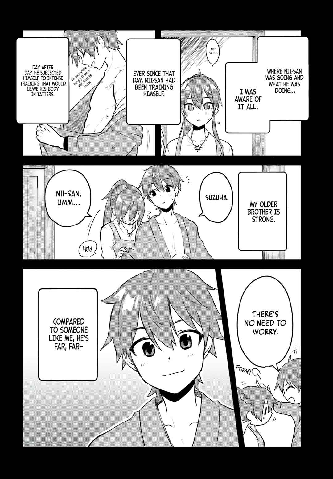 Page 23 Chapter 4 Imouto ga Onna Kishi Gakuen ni Nyuugaku Shitara Naze ka Kyuukoku no Eiyuu ni narimashita. Boku ga.