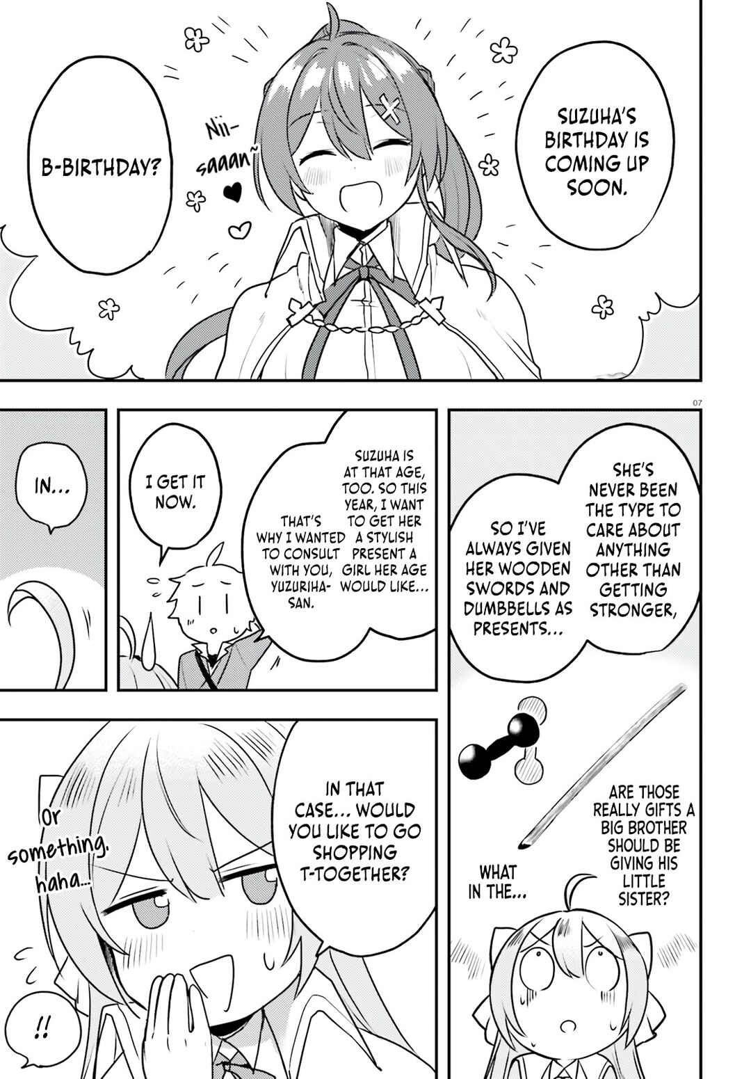 Page 8 Chapter 10 Imouto ga Onna Kishi Gakuen ni Nyuugaku Shitara Naze ka Kyuukoku no Eiyuu ni narimashita. Boku ga.