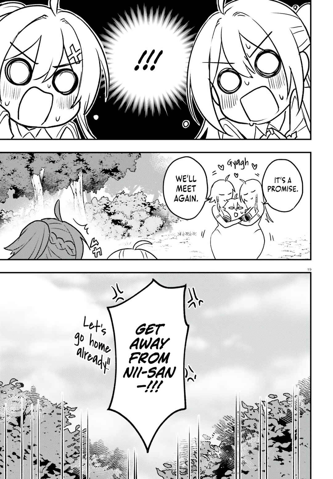 Page 20 Chapter 9 Imouto ga Onna Kishi Gakuen ni Nyuugaku Shitara Naze ka Kyuukoku no Eiyuu ni narimashita. Boku ga.