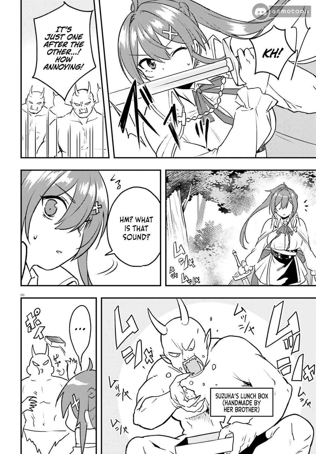 Page 7 Chapter 9 Imouto ga Onna Kishi Gakuen ni Nyuugaku Shitara Naze ka Kyuukoku no Eiyuu ni narimashita. Boku ga.