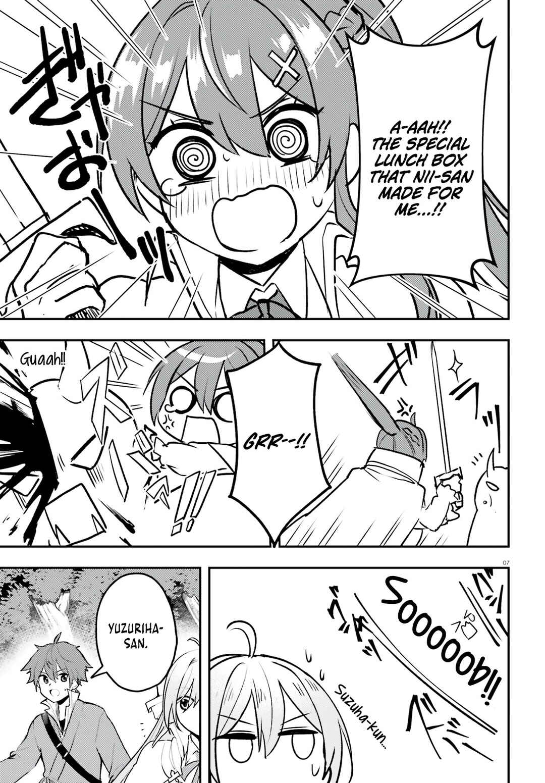 Page 8 Chapter 9 Imouto ga Onna Kishi Gakuen ni Nyuugaku Shitara Naze ka Kyuukoku no Eiyuu ni narimashita. Boku ga.