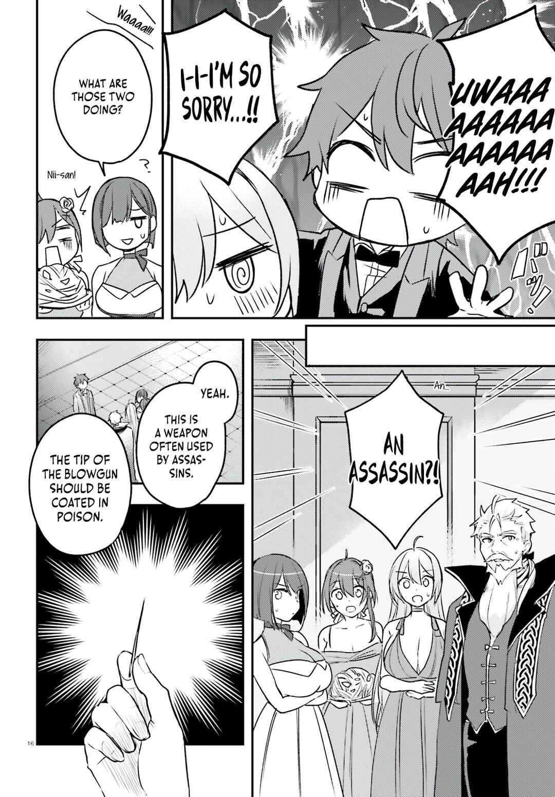 Page 17 Chapter 6 Imouto ga Onna Kishi Gakuen ni Nyuugaku Shitara Naze ka Kyuukoku no Eiyuu ni narimashita. Boku ga.