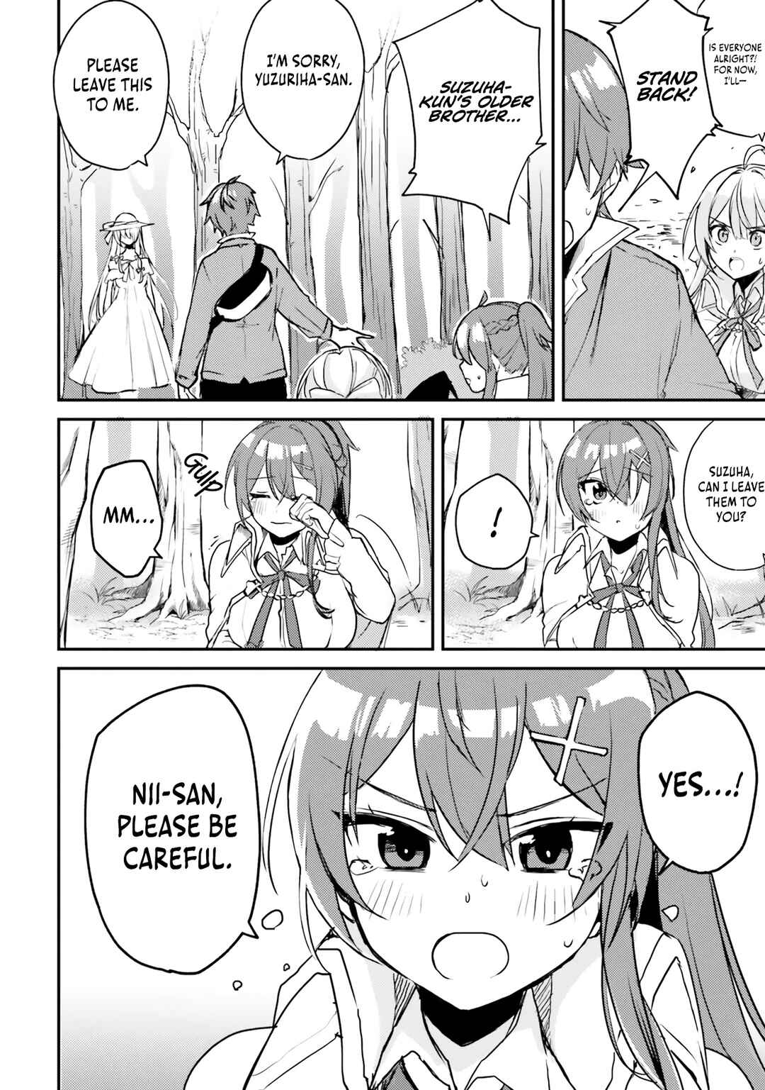 Page 29 Chapter 3 Imouto ga Onna Kishi Gakuen ni Nyuugaku Shitara Naze ka Kyuukoku no Eiyuu ni narimashita. Boku ga.