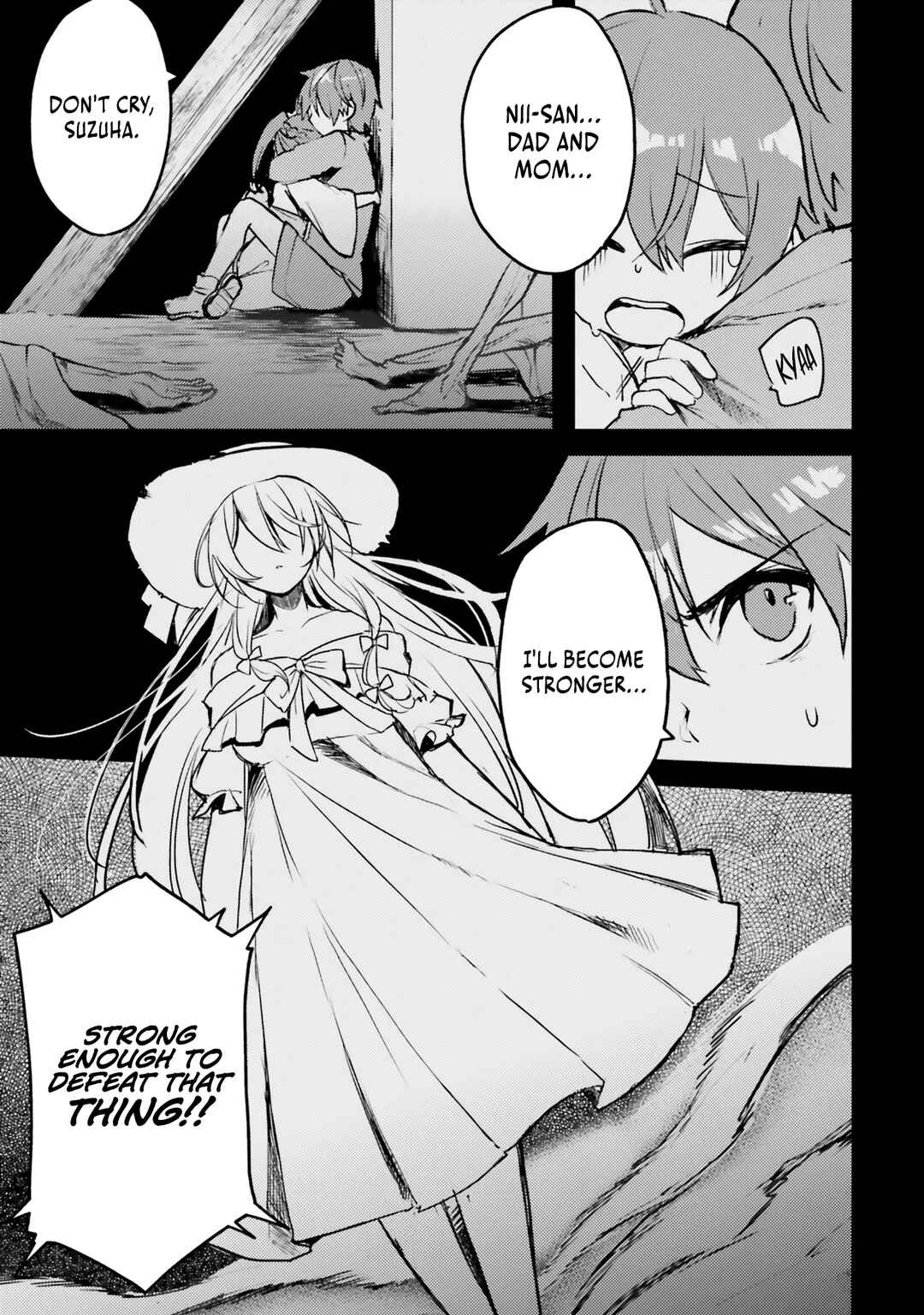 Page 4 Chapter 3 Imouto ga Onna Kishi Gakuen ni Nyuugaku Shitara Naze ka Kyuukoku no Eiyuu ni narimashita. Boku ga.