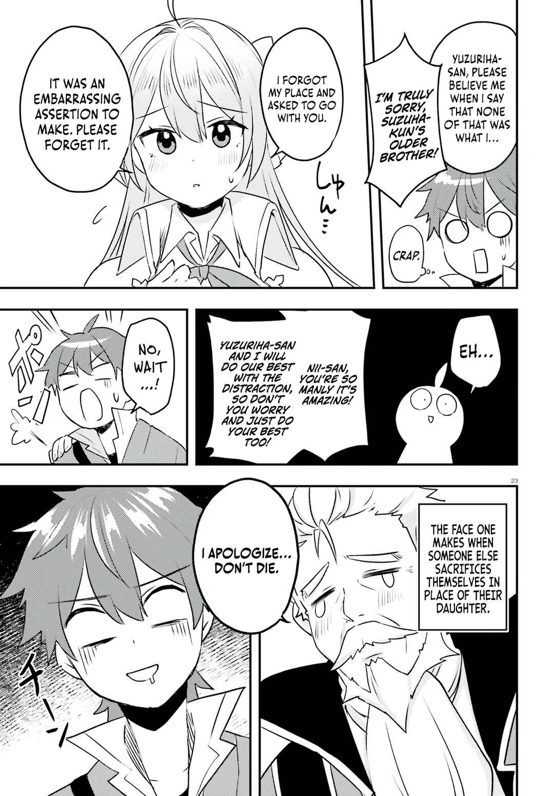 Page 24 Chapter 12 Imouto ga Onna Kishi Gakuen ni Nyuugaku Shitara Naze ka Kyuukoku no Eiyuu ni narimashita. Boku ga.