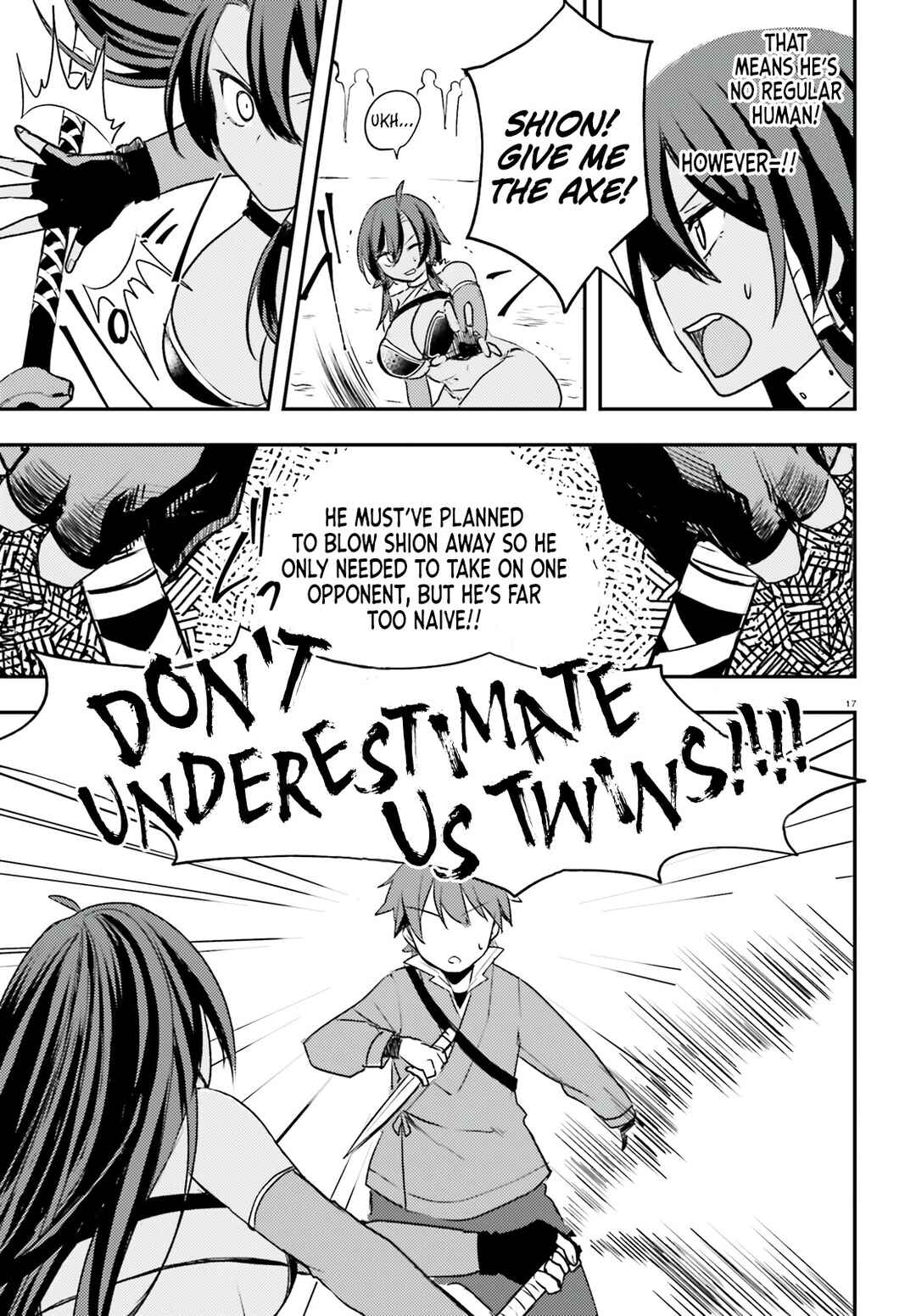 Page 18 Chapter 7 Imouto ga Onna Kishi Gakuen ni Nyuugaku Shitara Naze ka Kyuukoku no Eiyuu ni narimashita. Boku ga.