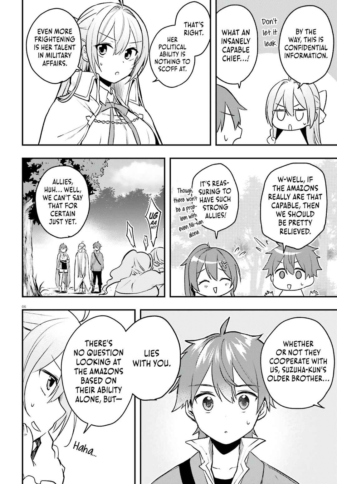Page 7 Chapter 7 Imouto ga Onna Kishi Gakuen ni Nyuugaku Shitara Naze ka Kyuukoku no Eiyuu ni narimashita. Boku ga.