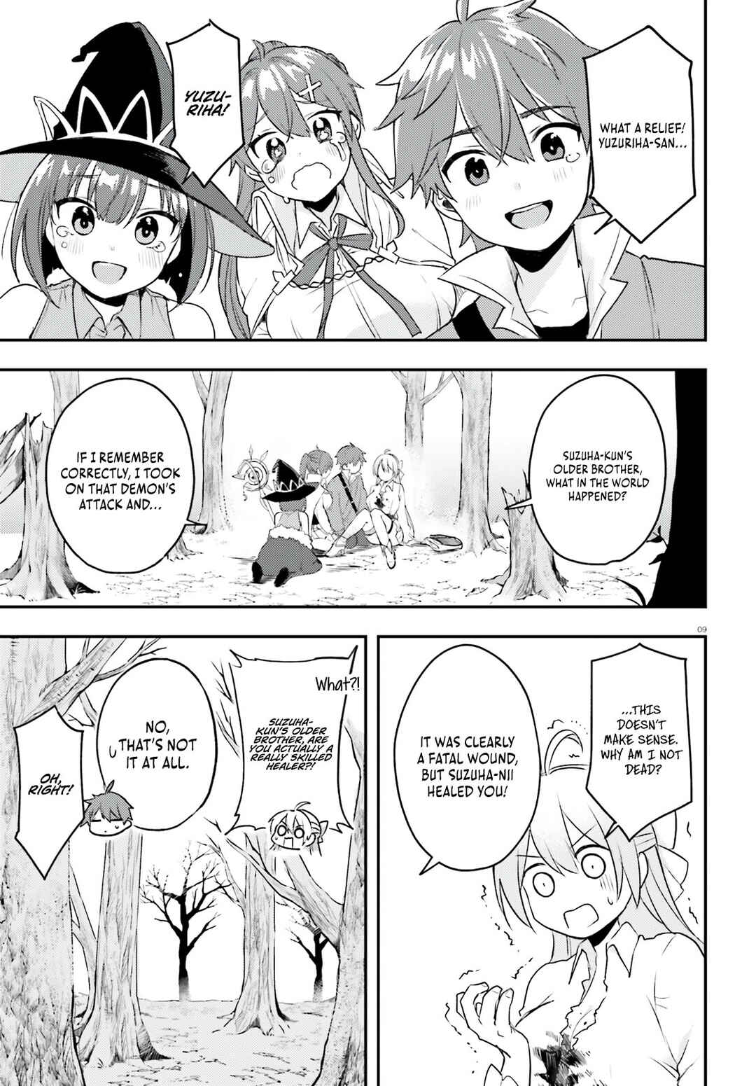 Page 10 Chapter 5 Imouto ga Onna Kishi Gakuen ni Nyuugaku Shitara Naze ka Kyuukoku no Eiyuu ni narimashita. Boku ga.