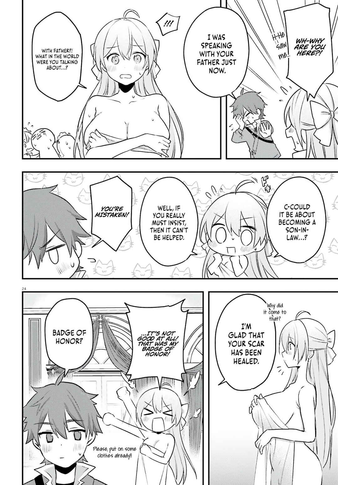 Page 25 Chapter 5 Imouto ga Onna Kishi Gakuen ni Nyuugaku Shitara Naze ka Kyuukoku no Eiyuu ni narimashita. Boku ga.