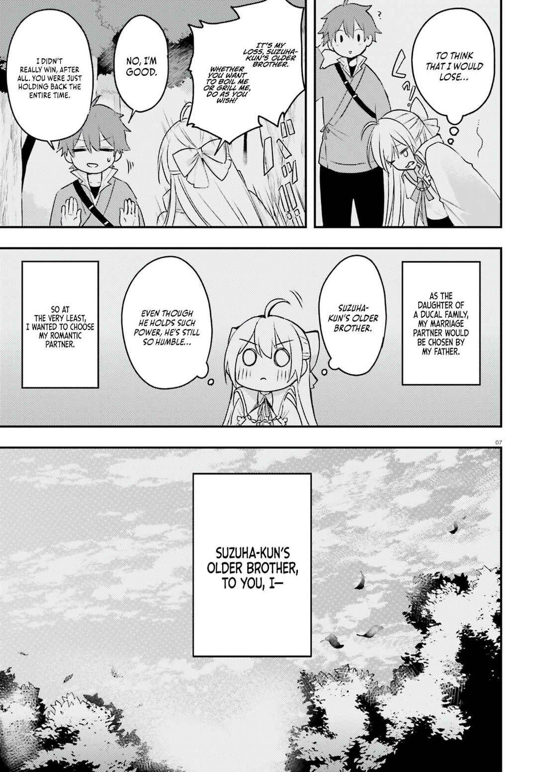 Page 8 Chapter 5 Imouto ga Onna Kishi Gakuen ni Nyuugaku Shitara Naze ka Kyuukoku no Eiyuu ni narimashita. Boku ga.