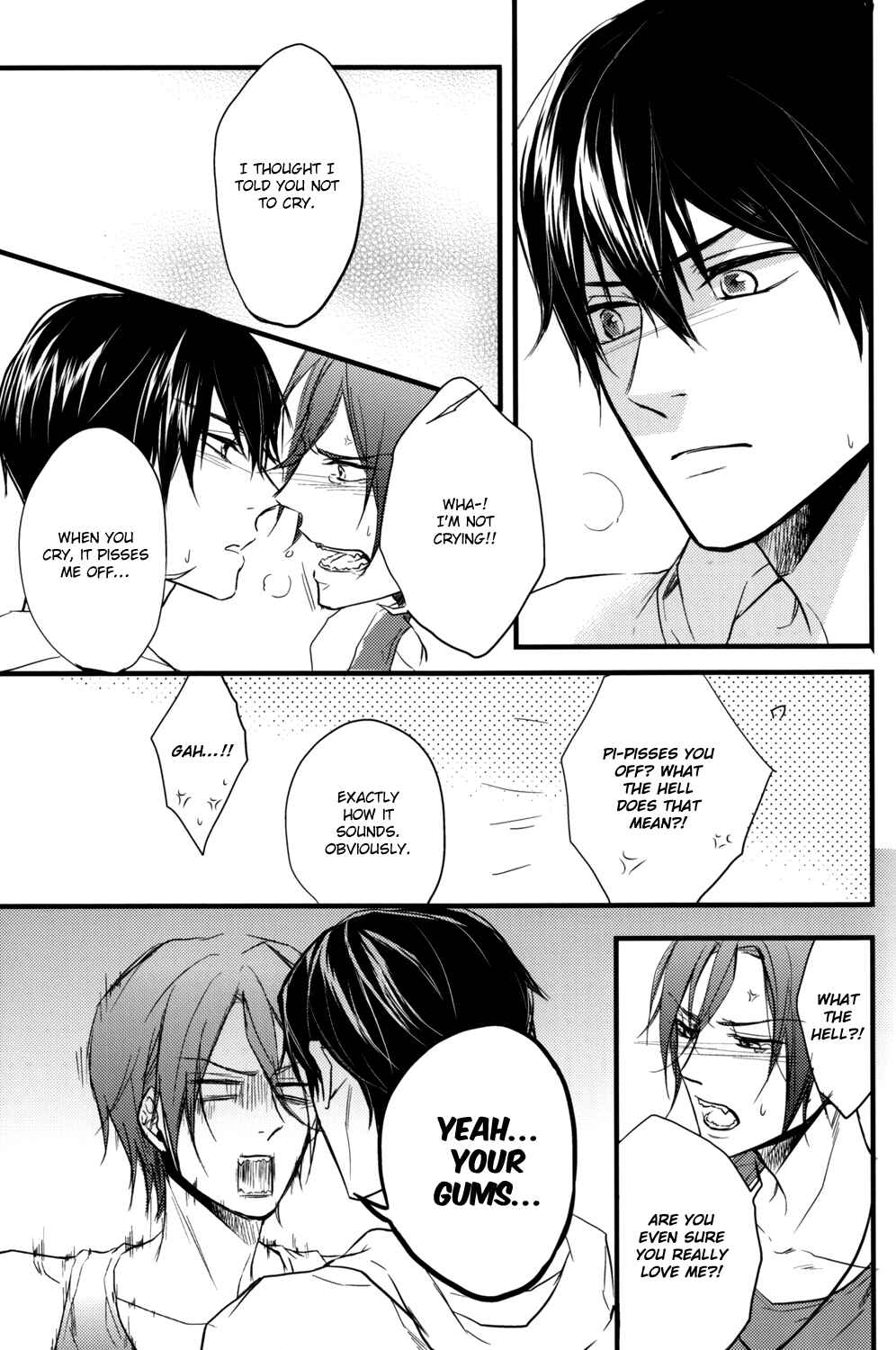 Page 22 Chapter Unknown_f573 Free! - Koi wa Mitsubachi (Doujinshi)