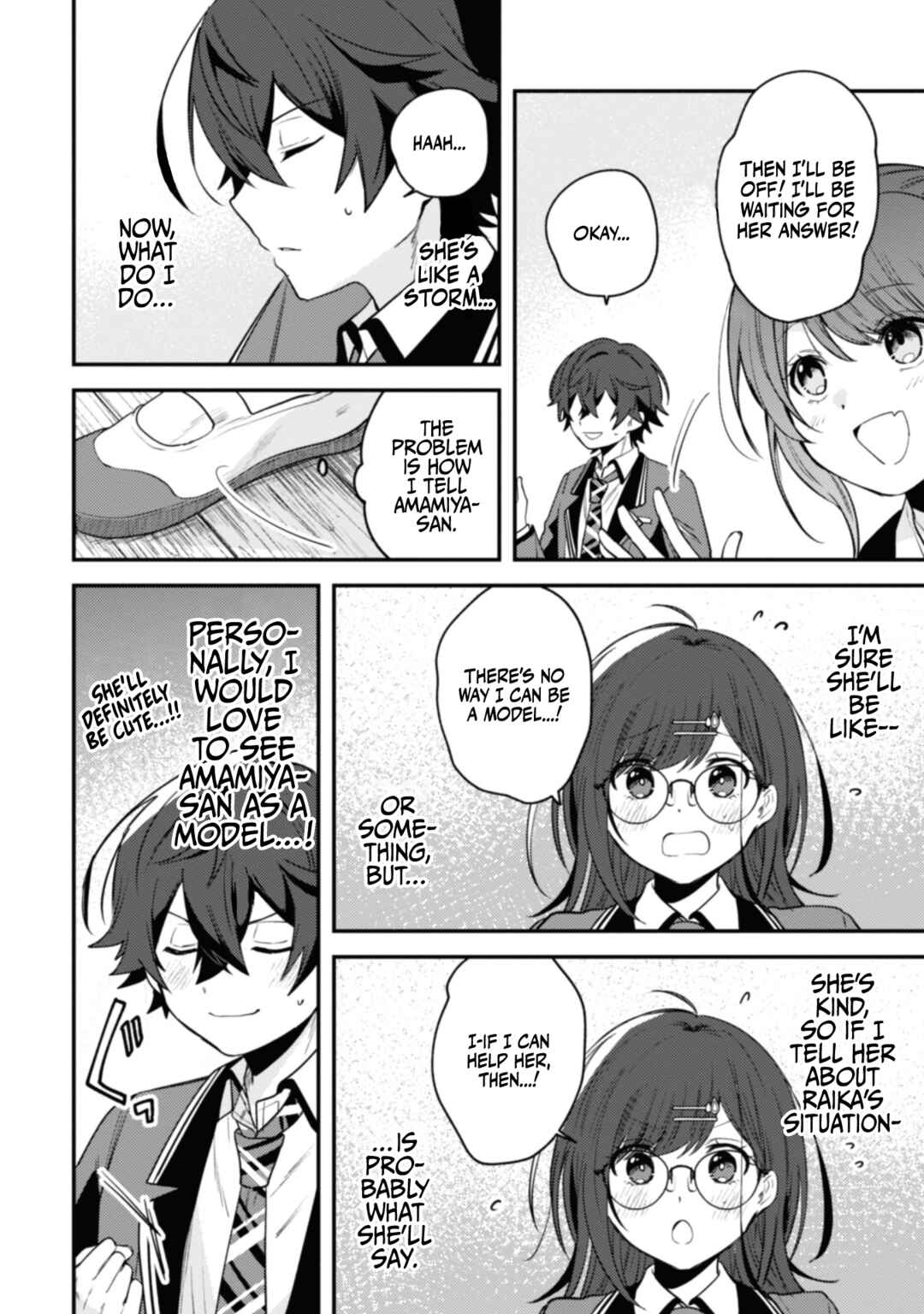 Page 6 Chapter 7 Sekai de Ichiban Kawaii Amamiya-san, Nibanme wa Ore.