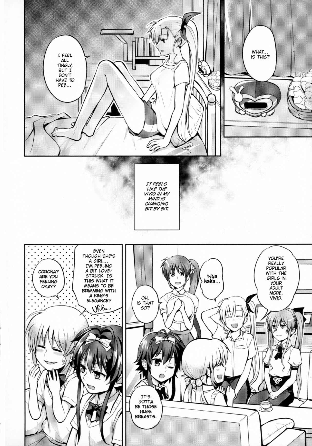 Page 13 Chapter Unknown_0f49 Mahou Shoujo Lyrical Nanoha - Mama to Musume no Otona Step (Doujinshi)