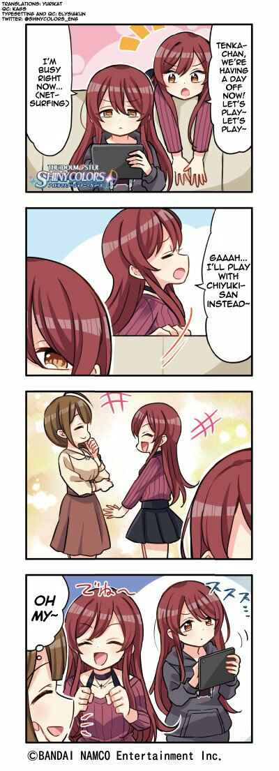Page 1 Chapter 28 THE iDOLM@STER: Shiny Colors - Shinymas Everyday!